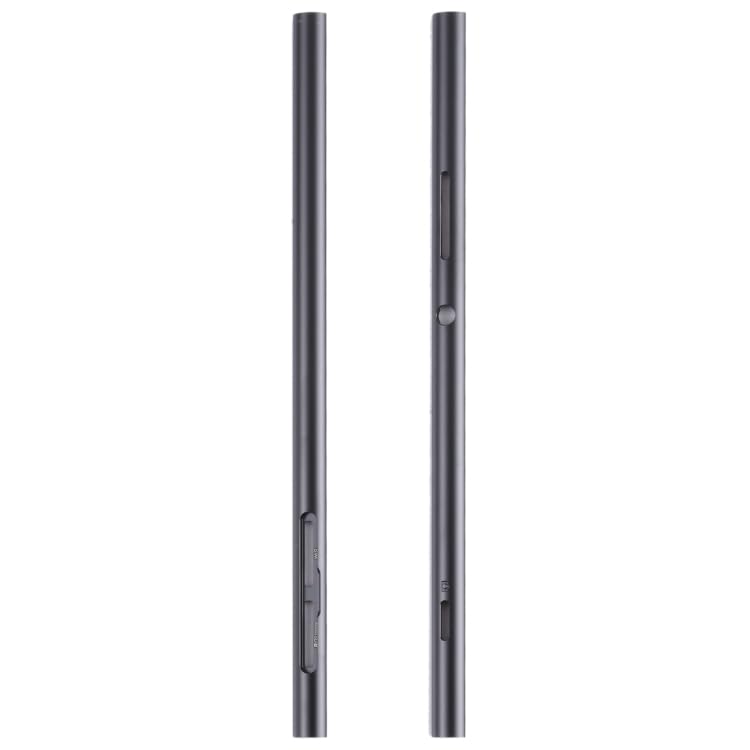 Barras laterales para Sony XA2 Plus embellecedores de repuesto gris plata