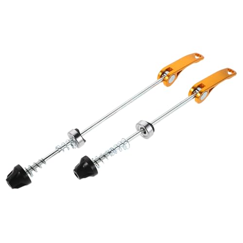 Sewroro 自転車 クイック リリース レバー 自転車 アクセサリー ボルト レバー アクスル ホイール 串 フロント と リア 串 ロック 自転
