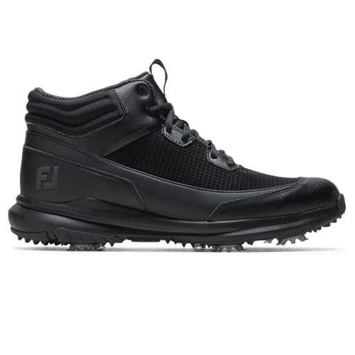 FootJoy Men's Stormwalker Boot Golf Shoe, Black, 9 UK Medium