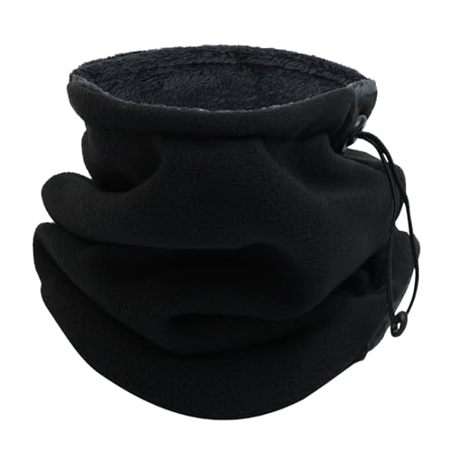 Yenvory Loop Schal Herren & Damen, Fleece Halsschlauch für Winter, Sport & Fahrrad, Warmer Skischal, Rundschal & Neck Warmer, Winddichte Maske für Outdoor & Motorrad