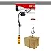 Produktbild elektrische Seilwinde 500kg bis 1000kg Hubhöhe 12m Seilzug Motorwinde 1600W Kupfermotor Flaschenzug 8m/min Hubgeschwindigkeit Hebezug mit Kabelloser Fernbedienung Seilhebezug Kettenzug