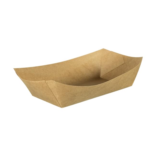 Barquettes en carton kraft 950 mL par 250
