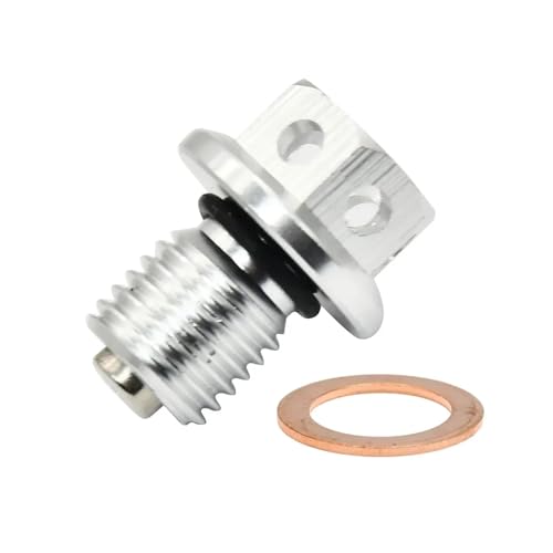 Magnetic Oil Drain Plug Screws for Exc SX – Silver Magnetic Oil Drain Plug Screws for Exc SX – Silver