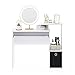 Furinno Econ Multipurpose Home Office Computer Writing Desk, White/Black
