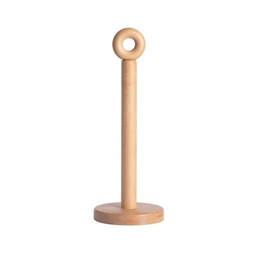 Paper Towel Rack Kitchen Roll Holder Free Standing Paper Towel Stand for Rolls, Countertop Organizer Fits Most Size Kitchen Accessories