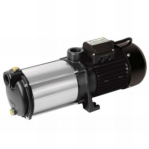 Ribimex PRMCA5/T Oberflächenpumpe, 5 Turbinen, dreiphasig, schwarz/grün, 20 x 16 x 45 cm