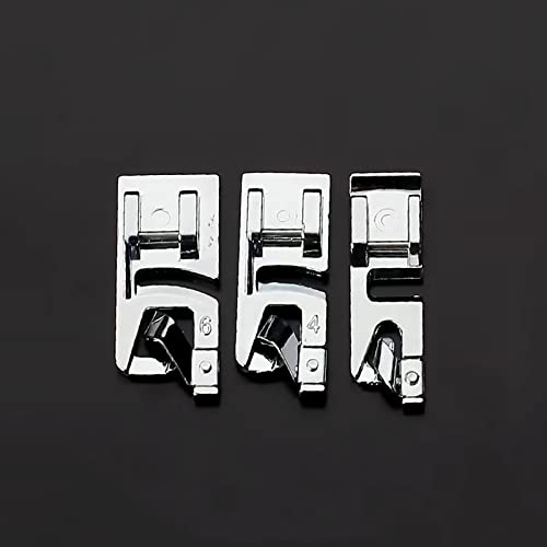 Juego de 3 Pies de Máquina de Coser para Dobladillo Enrollado miniatura 2