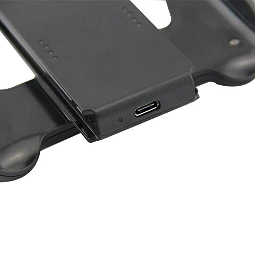 Grip Suporte Com Bateria Joy Con Nintendo Switch Carregador