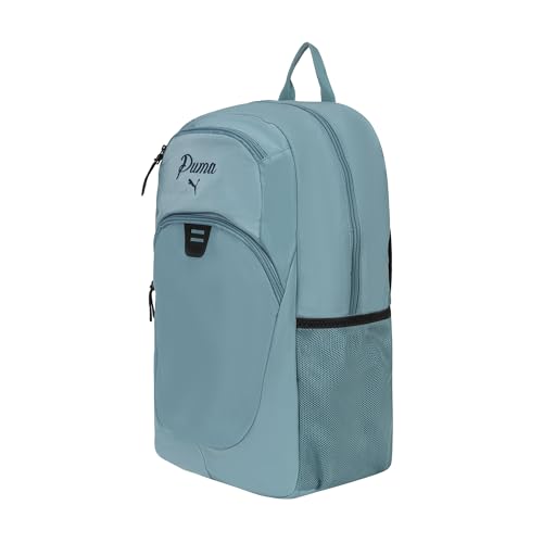 Image of PUMA Women's Poppy Backpack in Memory Cloth with Laptop Sleeve, Luggage Strap & Water Bottle Pockets