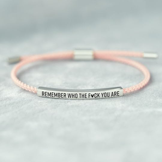 Remember Who The You Are Tube Bracelet For Women Men, 18k Gold Handmade Adjustable Trendy Charms Stainless Steel To My Daughter/Best Friend Inspirational Gifts Jewelry2