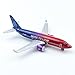 AVIAMUSE Alaska Model Airplane, Multi-Color Livery Single Plane Die-cast Model Planes Aircraft Suitable for Collection & Gifts