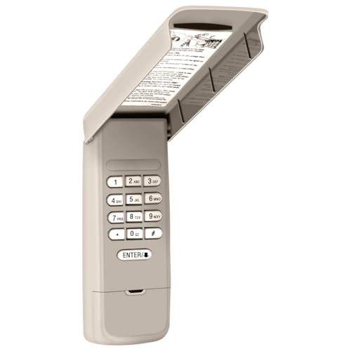 940EV-P2 Universal Keypad for Chamberlain Garage Door Opener, Wireless Keyless Entry, FCC Certified, 3-Year Warranty