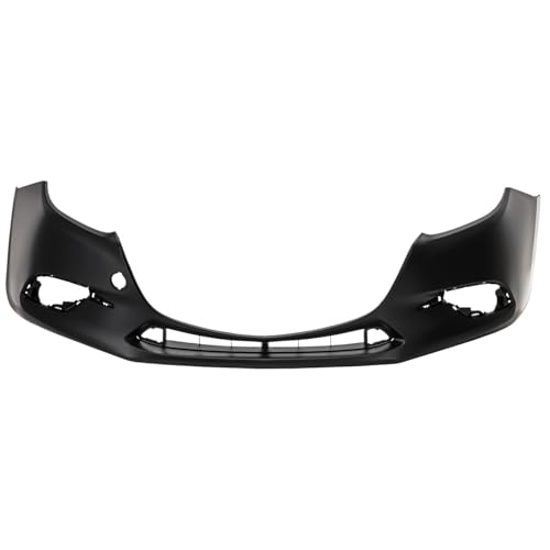 Suitable for 2017-2018 Mazda 3 Sport Front Bumper Cover Fascia - Primed, OEM Replacement (Part Number: BANE50031A9U)