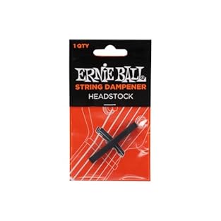 Reduces unwanted overtones and ringing behind the nut Designed for 6-string guitar or 4-string bass Easy to install and remove