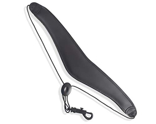 Levy’s Leathers Sangle en cuir pour guitare avec rembourrage en mousse et dos en cuir 7,6 cm de large - Les Beatles, Paul McCartney, John Lennon, RIngo Starr, George Harrison Levy's Leathers Sangle en cuir pour guitare avec rembourrage en mousse et dos en cuir 7,6 cm de large