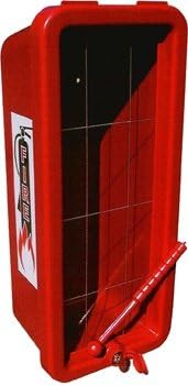Fire Extinguisher Cabinet, PS, Red