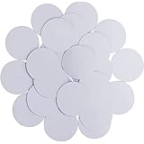 YFFSFDC NFCタグ NTAG215 コイン型カード【30枚入り】NFCタグ NFCコイン 防水 直径25mm 504バイト PVC材質 多用途 TagMo Amiibo iPhone対応 android対応 ショートカットアプリ対応 ホワイト