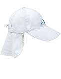 iQ-UV Kappe Sonnenschutz Cap mit Nackenschutz, White, 55-61 cm, 3171222100-OS