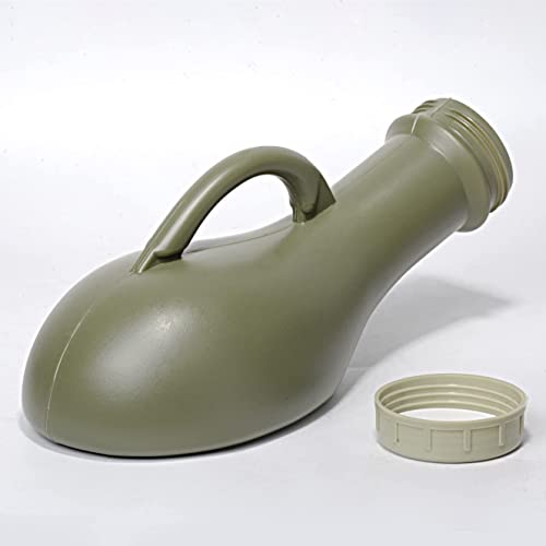 Ilyever Urinal Bottle Portable Unisex Urine,Leakproof Pee Bottle For Men, Wee Bottle With Female Attachment,Male Urine Bottle Spill Proof For Elderly And Patients For Car Camping Outdoor Travel,Green #TOP1