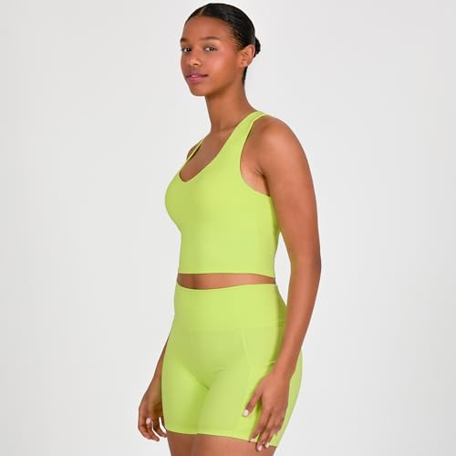 Image of YITTY Active Sports Bra Tank, Tank Top for Women with Built-in Bra, Racerback, Removable Cups, Low-Impact Yoga and Gym