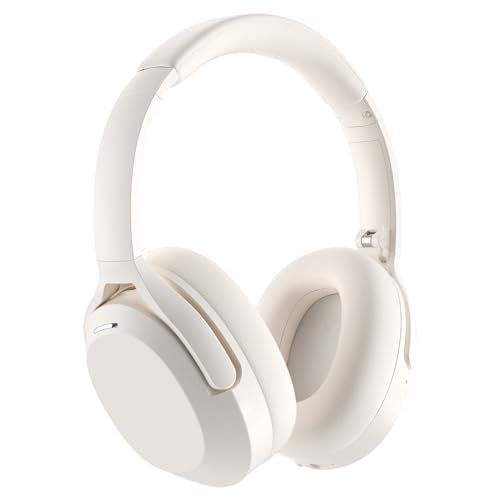 Rebocico Auriculares inalámbricos inalámbricos, con micrófono HD integrado, FM, SD/TF para PC/hogar