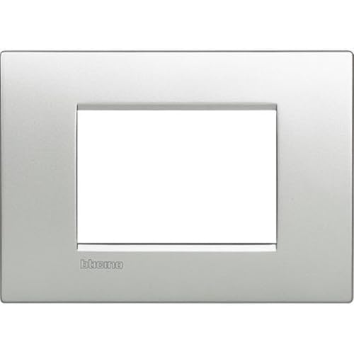 Bticino LNC4803TE Placca Livinglight Air 3 Moduli, Tech,...