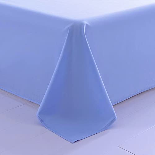 Lightweight Super Soft Microfiber Well Designed Print Pattern - Comfortable, Breathable, Soft & Extremely Durable (Light Blue, 1 Twin Flat)3