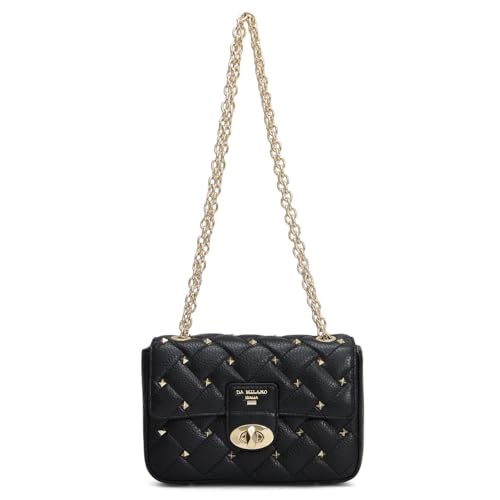 Image of Da Milano Leather Shoulder Bag for Women