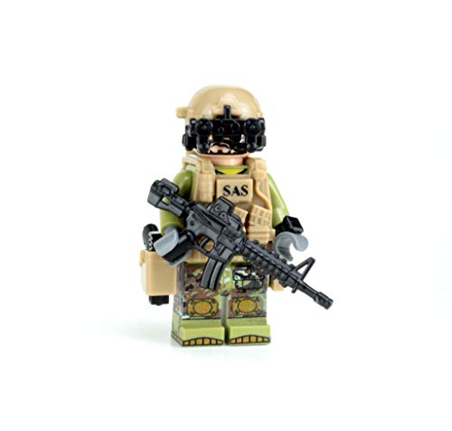 Modern British SAS Commando- Battle Brick Custom Modern British SAS Commando- Battle Brick Custom