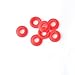 FERRODAY 30PCS Silicone Gasket for EZ Cap Red Washers Swing Flip Top Bottle Cap Gasket Home Brew Beer Soda Bottle Seal Swing Top Bottle Gasket -30 Bottle Gaskets