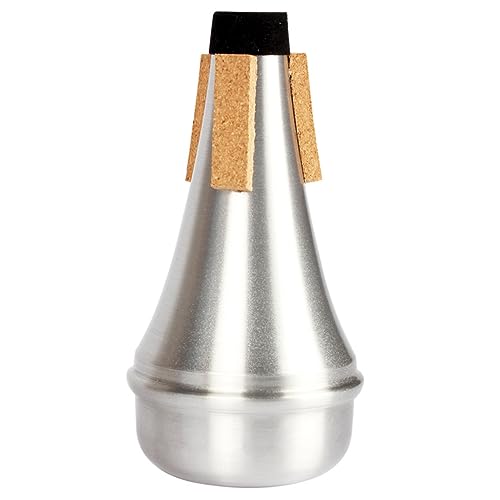 Levemolo Aluminum Alloy Small Trumpet Mute Trumpet Replacement Quiet Practice Tool