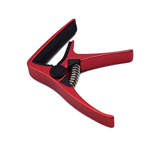 Ukulélé Guitare Capo Soin du goût Accordeur Guitare Ukulélé Métal Capo Soin du goût Instrument rouge Créatif et utile - Les Beatles, Paul McCartney, John Lennon, RIngo Starr, George Harrison Ukulélé Guitare Capo Soin du goût Accordeur Guitare Ukulélé Métal Capo Soin du goût Instrument rouge Créatif et utile – Image 4