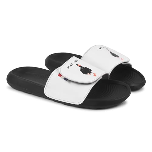 Image of PERY-PAO Sliders for Men | Lightweight EVA Sole & Comfortable Slippers | Flip-Flops & Chappals for Everyday Use