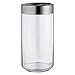 Alessi Julieta LC10 - Hermetisches Design Küchenglas, Glas in Glas mit 18/10 Edelstahldeckel, 150 cl