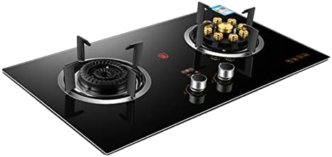 Propane Gas Range Stove 2 Burner Cooktop Auto Ignition Outdoor Grill Camping Stoves Station LPG/NG for RV,kitchen Stove, Apartments (Size : NG)