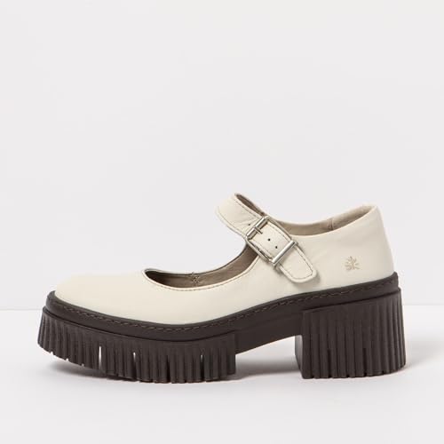 Art Para Mujer. 1137311ZZ003_020 Zapatos De Piel 1373 York Blanco (41), 3 A 5Cm, Hebilla, Casual - 4