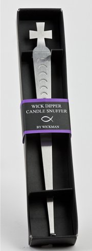 Wickman Wick Dipper Candle Snuffer With Cross Motif #TOP14