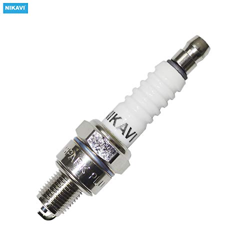 Image of NIKAVI SP01 10 Pack Spark Plug Compatible for Honda Activa, Deo /TVS Pep, Wego, Jupiter.