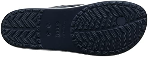 Crocs Unisex Kids Crocband Strap Flip, Navy , 8 UK Child