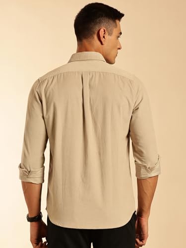 Image of Thomas Scott Men's Cotton Slim Fit Premium Corduroy Casual Shirt