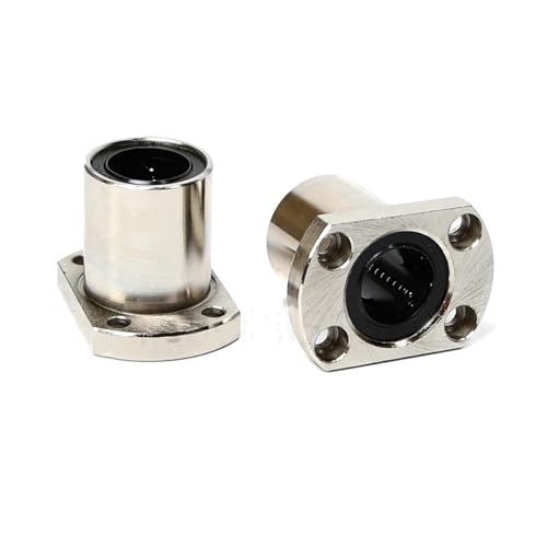 Roulement linéaire LMH6UU galvanisé à double garniture pour guidage CNC | Lot de 2
