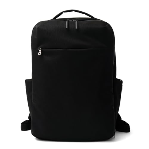 [VITAFELICE] ヴィータフェリーチェ スマホポーチ付きビジネスリュック メンズ inb-10206z (ブラック)