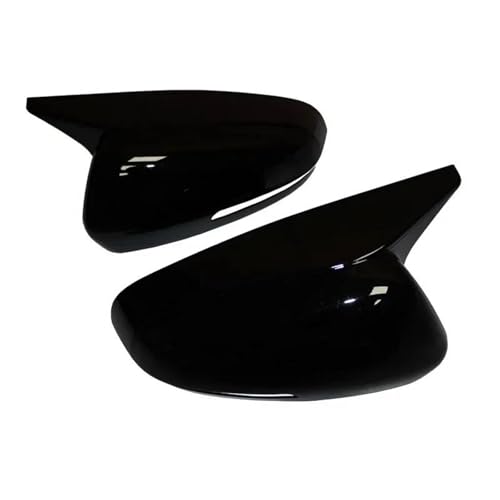 Coque de rétroviseur noir brillant pour Hyundai IX25 2020 finition laquée effet miroir