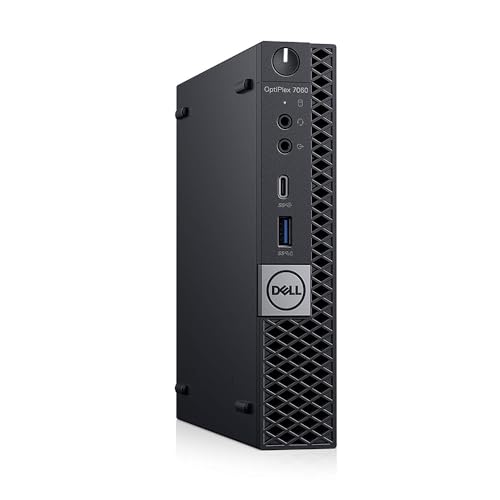 Dell Optiplex 7060 Micro/Core i5 8500T 2.1GHz / 16GB RAM / 512GB SSD/WiFi/BT/Intel UHD Graphics/Win 11 Pro (reacondicionado)