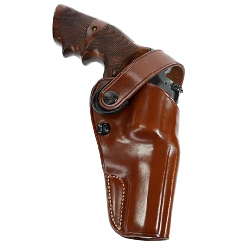 Galco Gunleather Dual Action Outdoorsman Holster for S&W L FR 686 6-Inch (Tan, Right-Hand),DAO106