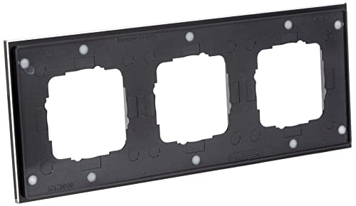 Gira 021305 Esprit plaque de finition noire simple