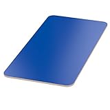  AUPROTEC Tischplatte 18mm Multiplexplatte mit Eckenradius 100 mm melaminbeschichtet: blau (2000 x 500 mm / 200 x 50 cm)