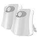 Produktbild Toilet LED Motion Sensor WC Nachtlicht, WC Licht mit 8 Farben Wechselnde LED Toilette Lichtsensor Bewegungssensor Sitzleuchte Detektor Aktiviert WC-Schüssel Licht IP65 wasserdicht(2-pack)