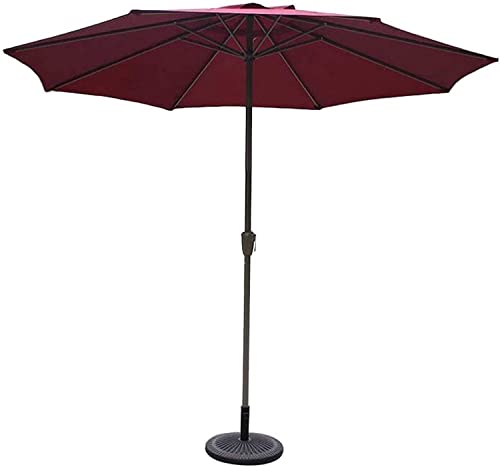 Mejores precios y opiniones de Mesas para terrazas exteriores comprados en linea. 31 Sombrillas Sombrilla Redonda De 9' para Mesa De Jardín/Patio UV70+, Refugio Solar Portátil para Terraza Exterior, Terraza, Patio O Piscina, Sombrilla para Exteriores
