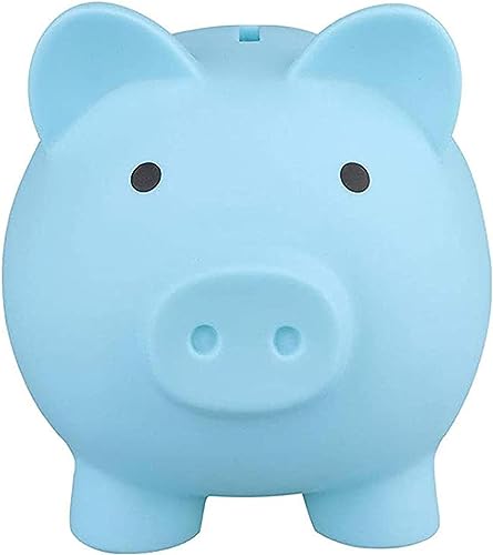 WSADZXC77 Bonita Hucha de plástico en Forma de Cerdito para Adultos, Hucha, pequeño Cerdo, Hucha de plástico, para niños, niñas y niños